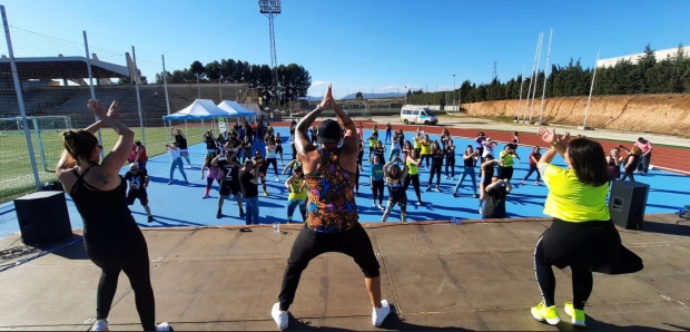 Un momento de la clase de masterclass de Yeray Martel (J. PALMA)