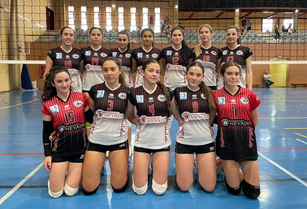 Equipo juvenil del Albolote CV`16 en el Cadeba disputado en Tomares (ALBOLOTE CV`16)