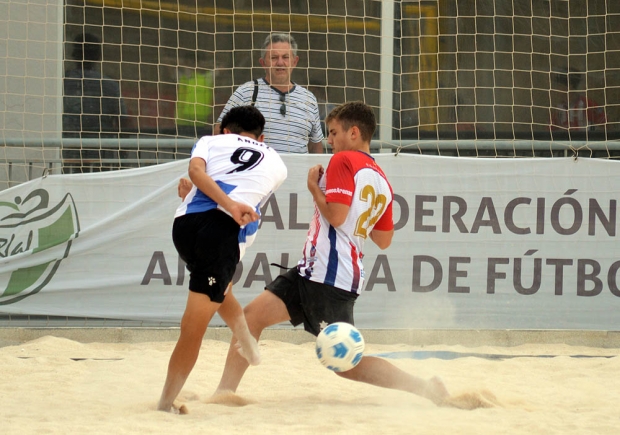 Albolote acogió el año pasado los partidos de la Copa de Fútbol Playa (J. PALMA)