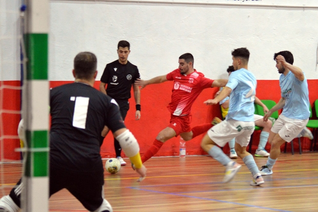 El Albolote Herogra juega este sábado en casa ante Malacitano Futsal (J. PALMA)