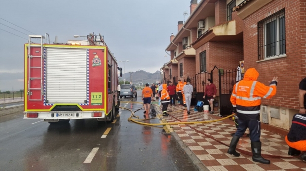 Inundaciones que se produjeron el domingo 