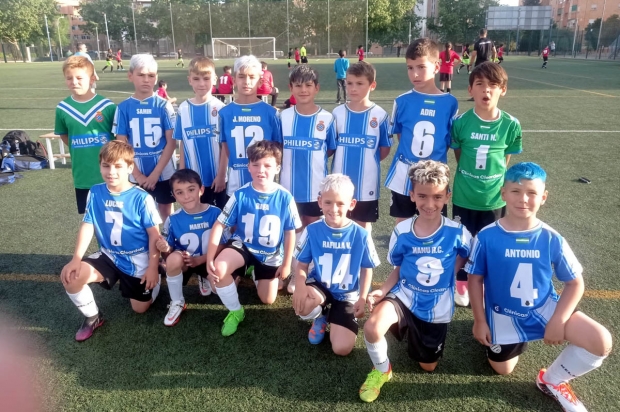 Equipo benjamón del Español Albolote que ha logrado el ascenso a Tercera Andaluza (ESPAÑOL ALBOLOTE)