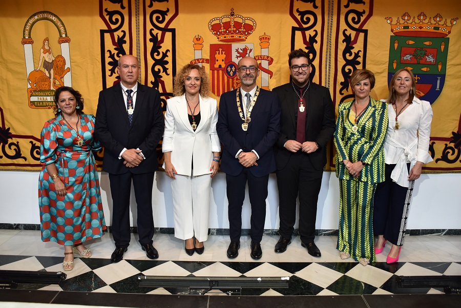 Nuevo equipo de gobierno del Ayuntamiento de Albolote 