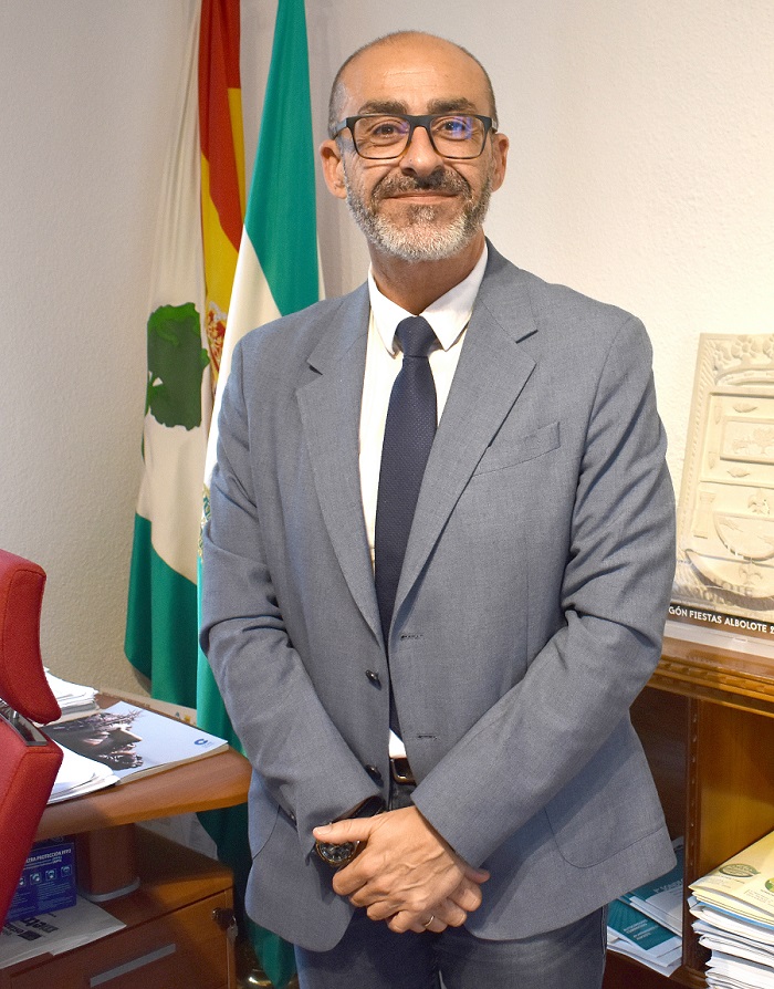 Salustiano Ureña, alcalde de Albolote 