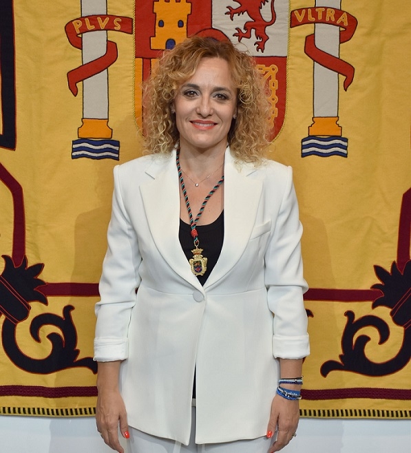 Marta Nievas en el pleno de constitución