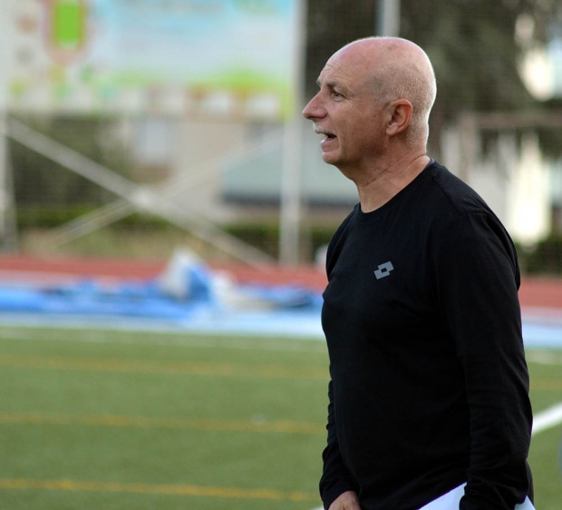 Miguel Álvarez, entrenador del CF Imperio (J. PALMA)