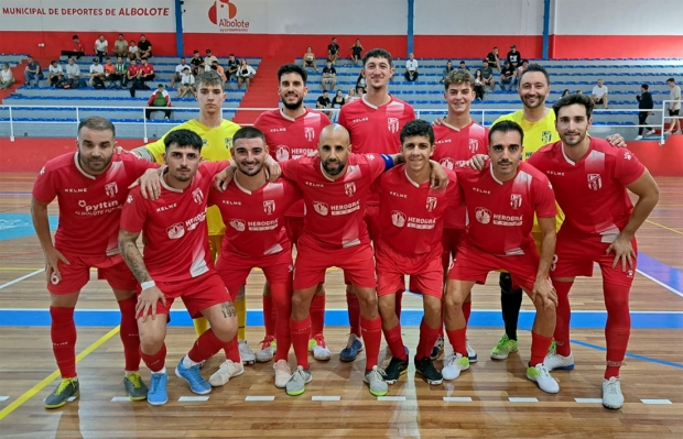 El Albolote Herogra se impuso como local al Sportin Almería (ALBOLOTE FUTSAL)