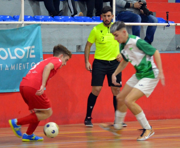 El Albolote Futsal aportó nueve jugadores a las pruebas de las selecciones provinciales (J. PALMA)