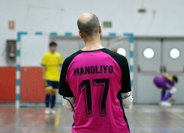 El Albolote Herogra juega este sábado en casa ante el Bélmez At. (J. PALMA)