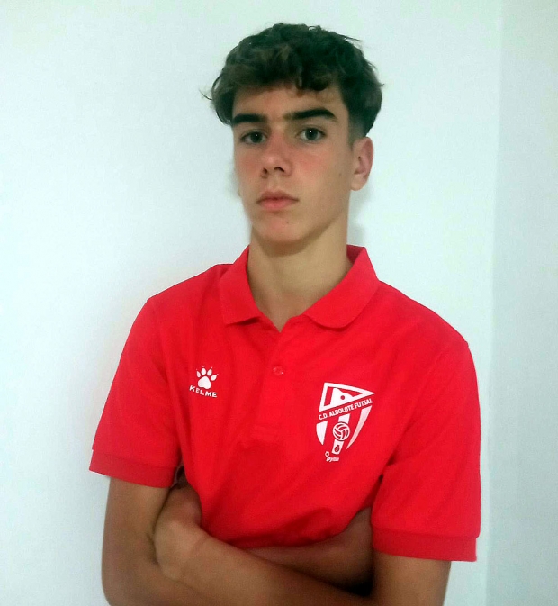 Rubén Fajardo, jugador del Albolote Futsal 