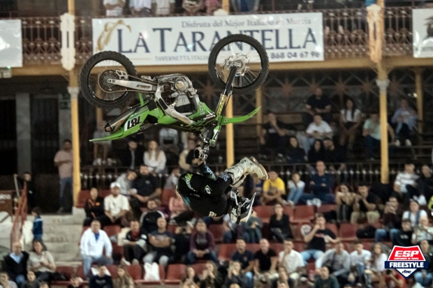 Francis Costela durante la prueba celebrada en Murcia