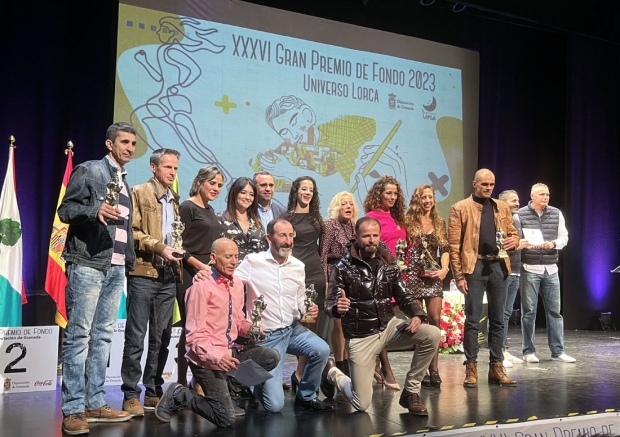 Foto de los mejores atletas del Gran Premio de Fondo 2023 `Universo Lorca` (DIPUTACIÓN GRANADA)