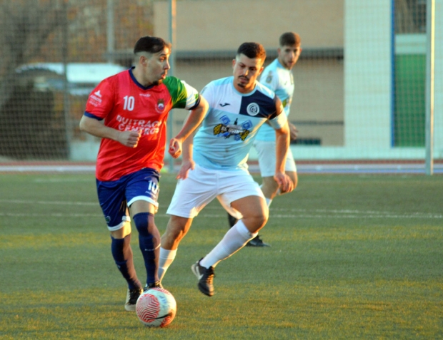 Una jugada del partido de Copa que jugó el Imperio en casa ante Campotéjar (J. PALMA)