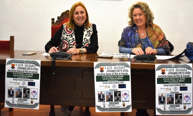 Presentación del V acto solidario de la Asociación Damas del Pilar 