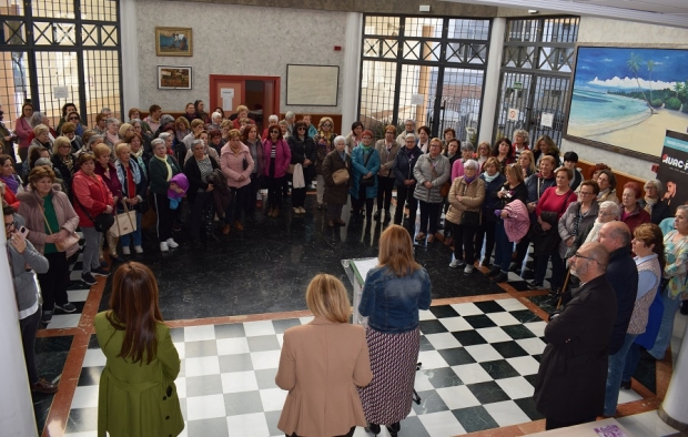 Inauguración de las Jornadas del 8 de marzo en Albolote