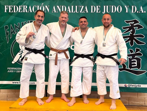 Mohamed Abdelaziz, Antonio Jiménez,César Alvarez y Zeus Serrano, de izquierda a derecha (BARANSU)