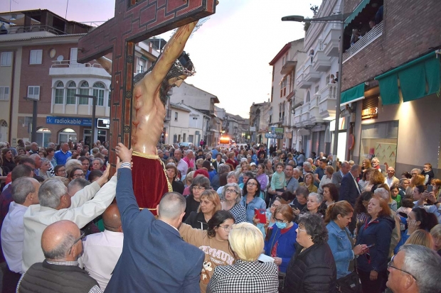 Cada 19 de abril el Cristo de la Salud sale a la calle en recuerdo de las víctimas del terremoto de 1956.