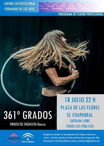 Espectáculo de danza en El Chaparral 