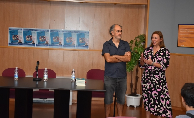 La concejala de Cultura, Eugenia Rodríguez Bailón en la presentación del libro 