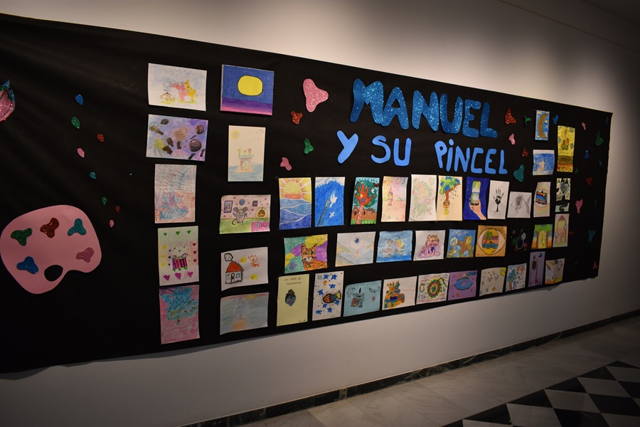 Dibujos de la nueva edición del certamen Manuel Rodríguez expuestos en la casa de la cultura 