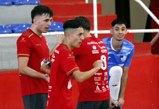 El Herogra Albolote se dio un festín goleador ante el Balerma (J. PALMA)