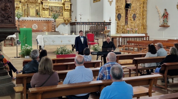 Actuación del joven tenor en la iglesia de la Encarnación de Albolote