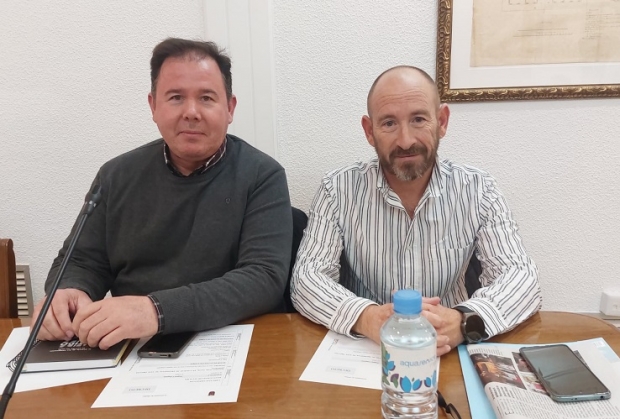 Concejales de Acude en una foto de archivo