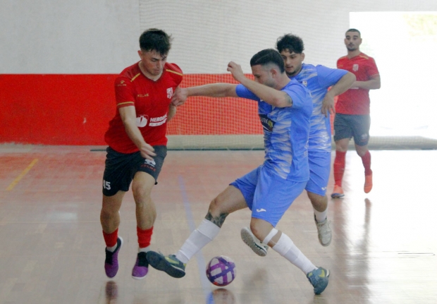 El Herogra Albolote se vio sorprendido por el filial del Avanza Jaén (J. PALMA / ARCHIVO)