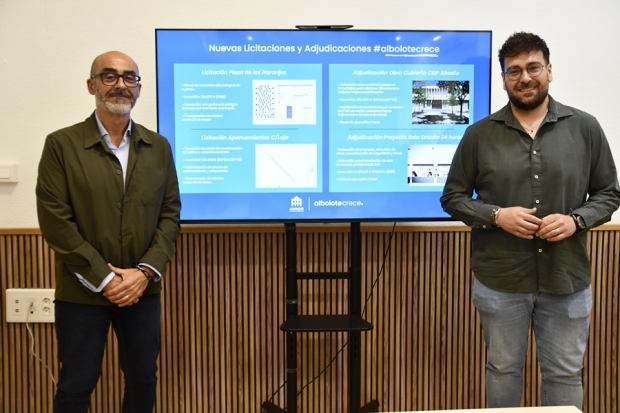 Rueda de prensa para presentar los proyectos enmarcados en Albolote Crece 