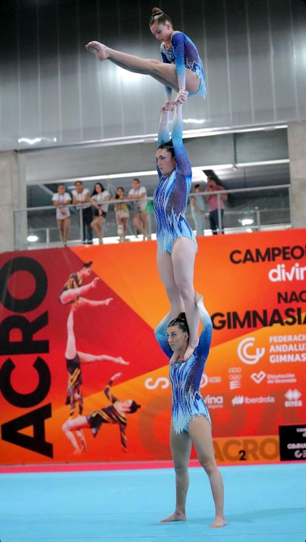 Marta López Espigares logró proclamarse subcampeona de España como ágil en tríos 