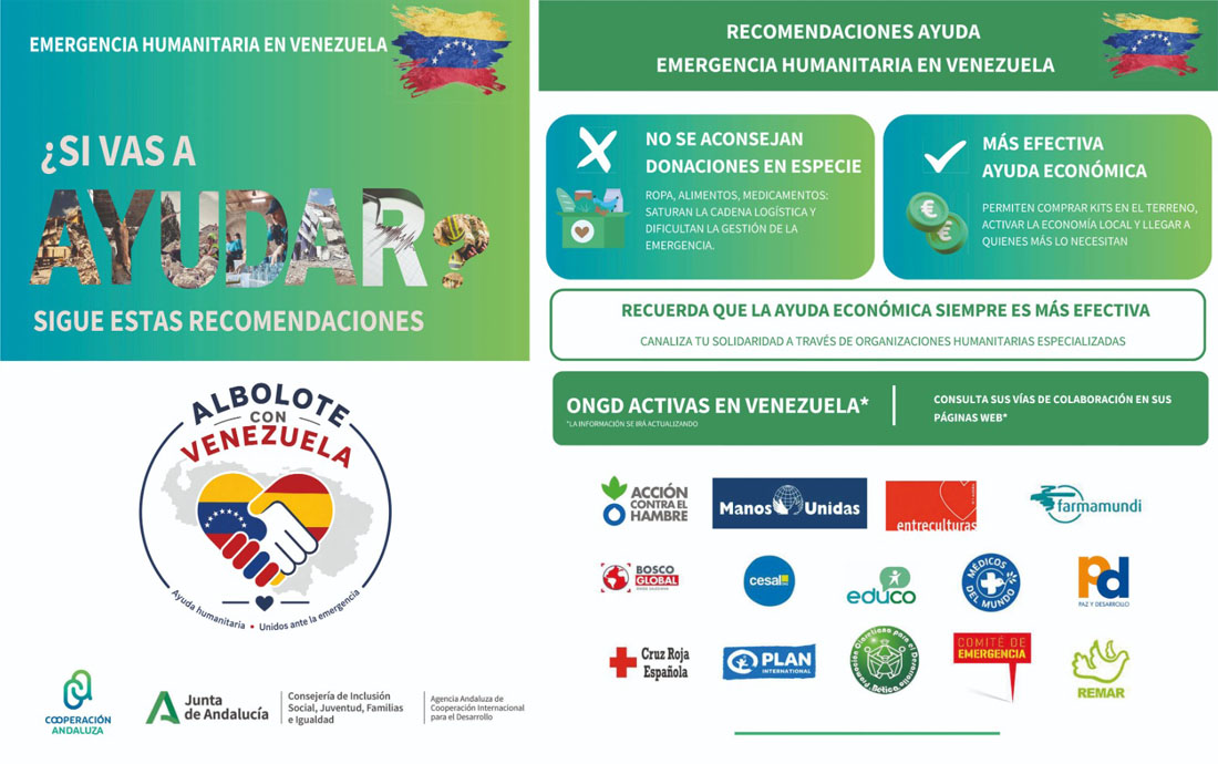 Ayuda a Venezuela